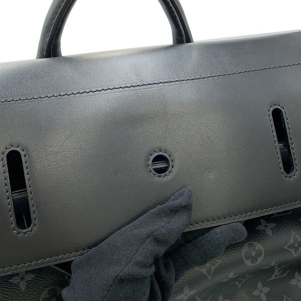 ルイヴィトン ハンドバッグ モノグラム・エクリプス スティーマーPM M44731 2way 黒 ブラック