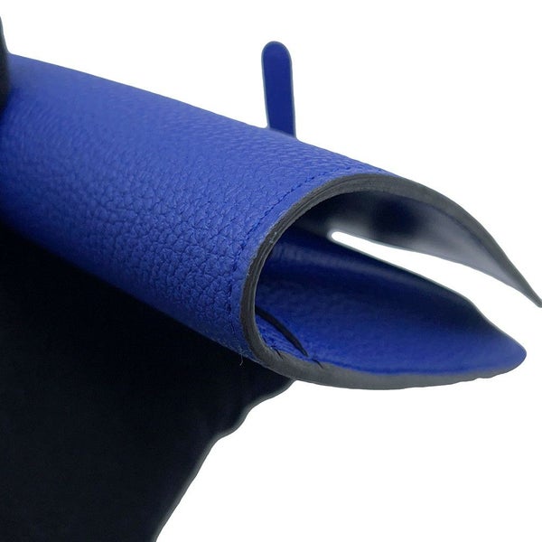 エルメス 長財布 ドゴンGM ブルーエレクトリック/シルバー金具 トゴ T刻印 HERMES 財布