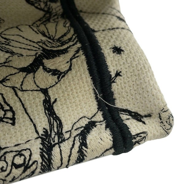 クリスチャン・ディオール トートバッグ ブックトート ゾディアック エンブロイダリー ミディアム M1296ZRHZ 白 黒