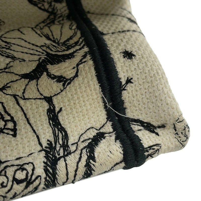 クリスチャン・ディオール トートバッグ ブックトート ゾディアック エンブロイダリー ミディアム M1296ZRHZ 白 黒