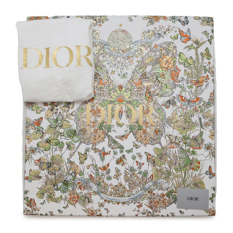 クリスチャン・ディオール トートバッグ ブックトート ゾディアック エンブロイダリー ミディアム M1296ZRHZ 白 黒