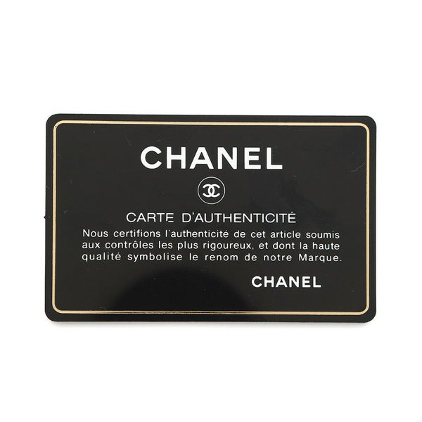 シャネル チェーンウォレット カメリア ココマーク ラムスキン A47421 CHANEL 財布 黒