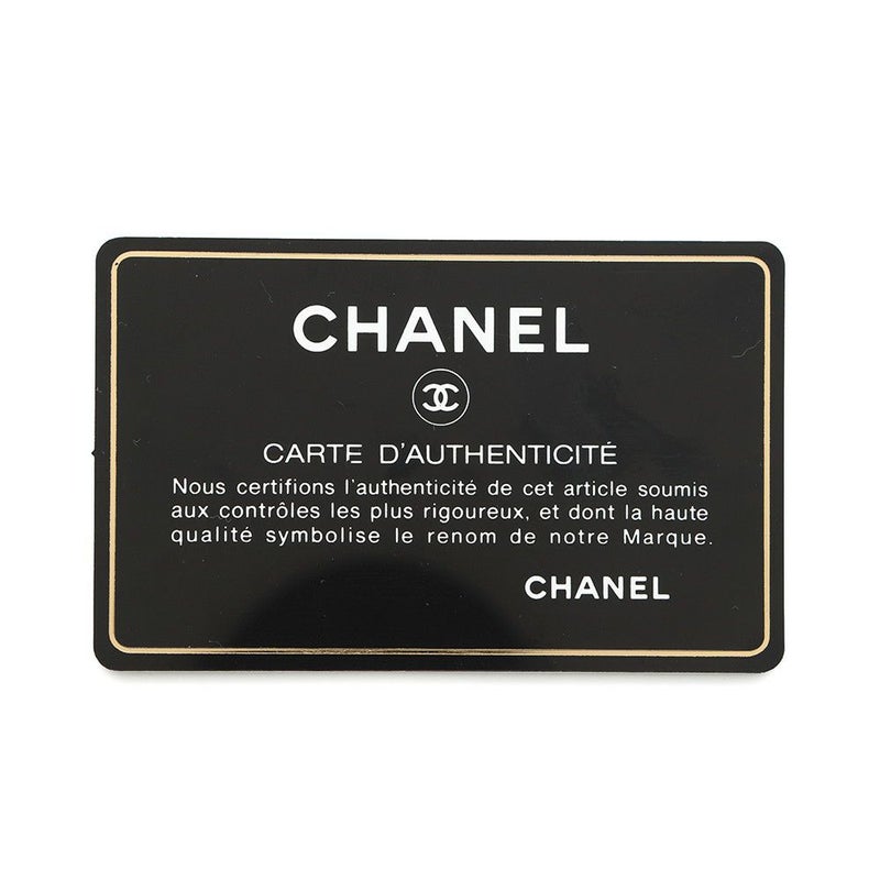 シャネル チェーンウォレット カメリア ココマーク ラムスキン A47421 CHANEL 財布 黒