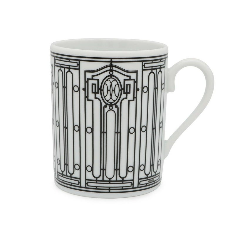 エルメス マグカップ Hデコ アッシュデコ 300ml HERMES 食器 ギフト 白 黒