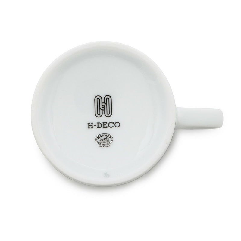 エルメス マグカップ Hデコ アッシュデコ 300ml HERMES 食器 ギフト 白 黒