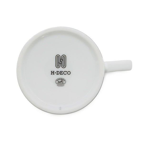 エルメス マグカップ Hデコ アッシュデコ 300ml HERMES 食器 ギフト 白 黒