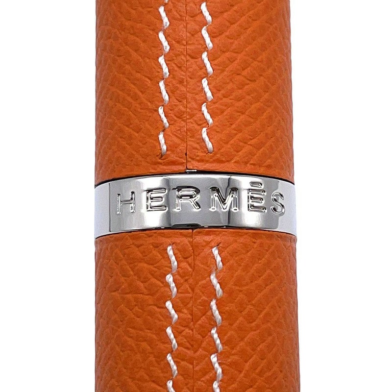エルメス アトマイザー レフィラブル オレンジ/シルバー金具 エプソン 10ml HERMES 香水
