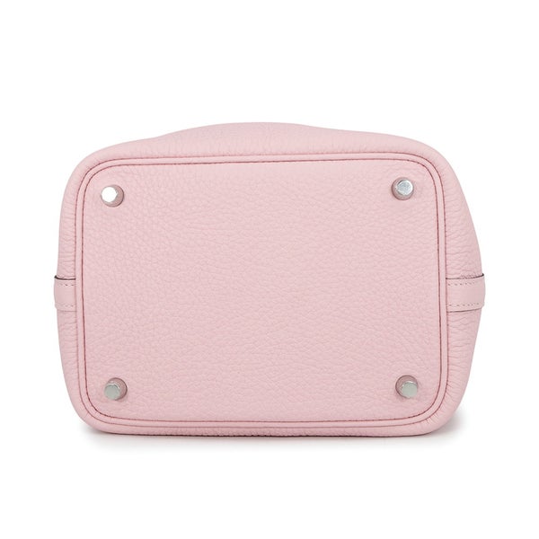 エルメス ハンドバッグ ピコタンロックPM ローズサクラ/シルバー金具 トリヨンクレマンス G刻印 HERMES