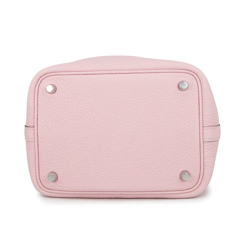 エルメス ハンドバッグ ピコタンロックPM ローズサクラ/シルバー金具 トリヨンクレマンス G刻印 HERMES