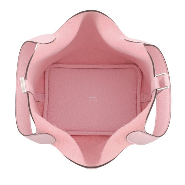 エルメス ハンドバッグ ピコタンロックPM ローズサクラ/シルバー金具 トリヨンクレマンス G刻印 HERMES