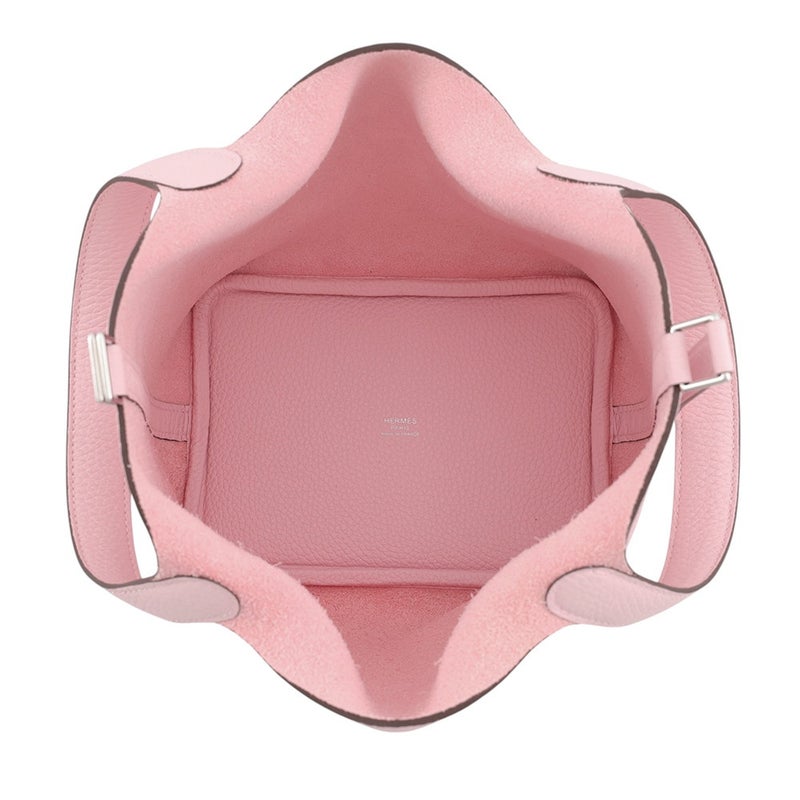 エルメス ハンドバッグ ピコタンロックPM ローズサクラ/シルバー金具 トリヨンクレマンス G刻印 HERMES