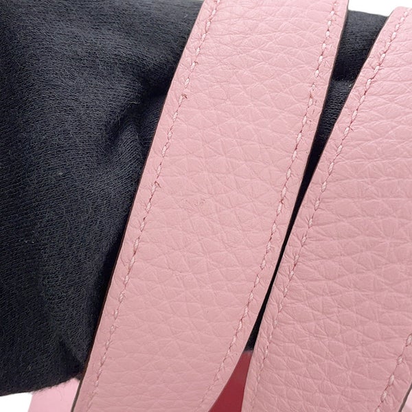 エルメス ハンドバッグ ピコタンロックPM ローズサクラ/シルバー金具 トリヨンクレマンス G刻印 HERMES