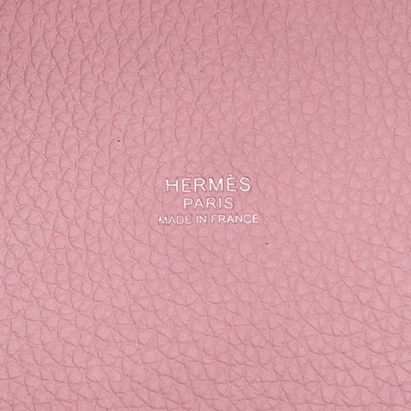 エルメス ハンドバッグ ピコタンロックPM ローズサクラ/シルバー金具 トリヨンクレマンス G刻印 HERMES