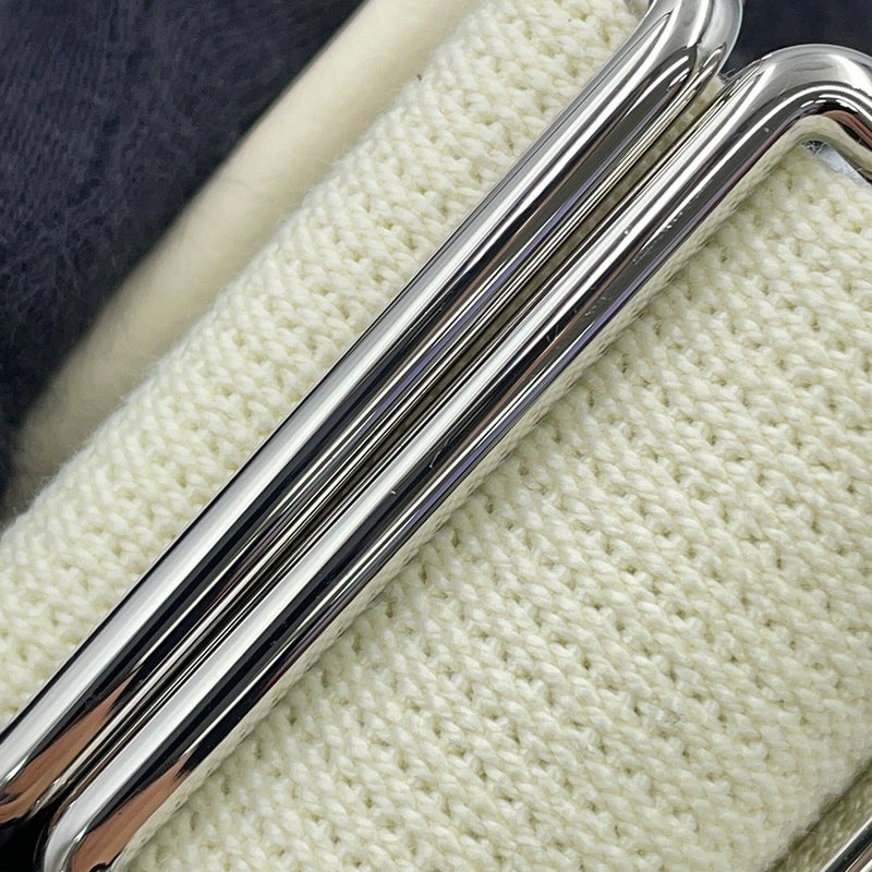 エルメス ショルダーバッグ エブリン3 23 クレーム/シルバー金具 トリヨンクレマンス K刻印 HERMES Evelyne