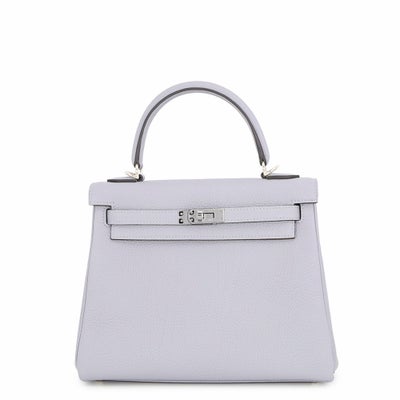 Hermès Kelly 25 Togo Palladium