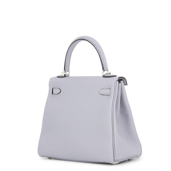 エルメス ハンドバッグ ケリー25 内縫い グリパンタン/シルバー金具 トゴ G刻印 HERMES Kelly 2wayバッグ