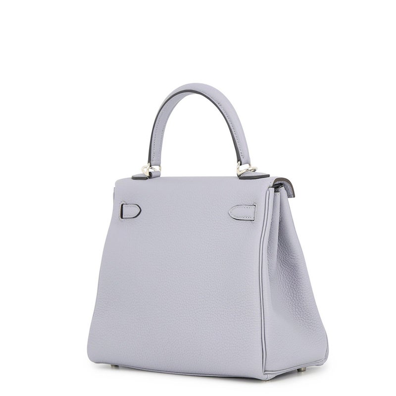 エルメス ハンドバッグ ケリー25 内縫い グリパンタン/シルバー金具 トゴ G刻印 HERMES Kelly 2wayバッグ