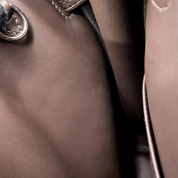 エルメス ボディバッグ ケリー アッカドPM カカオ/シルバー金具 トゴ U刻印 HERMES メンズ