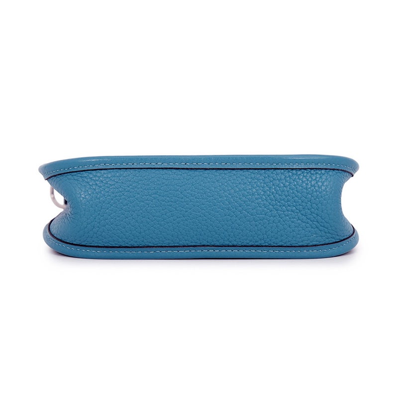 エルメス ショルダーバッグ エブリンTPM 111cm アマゾン コバルト/シルバー金具 トリヨンクレマンス □R刻印 HERMES