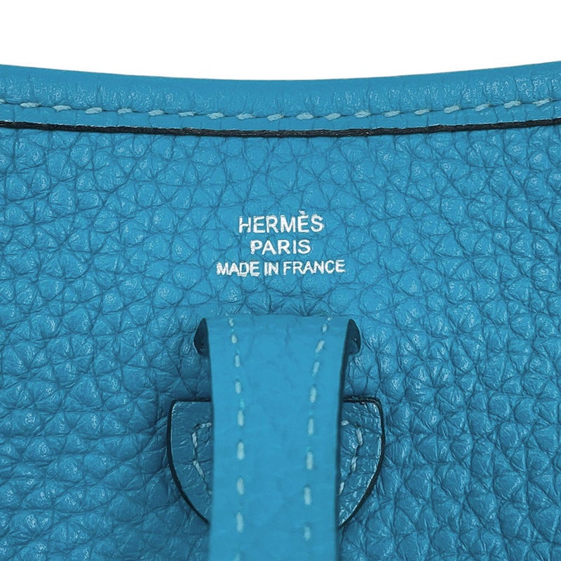 エルメス ショルダーバッグ エブリンTPM 111cm アマゾン コバルト/シルバー金具 トリヨンクレマンス □R刻印 HERMES