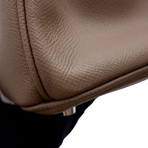エルメス バーキン30 エトゥープ/シルバー金具 エプソン B刻印 HERMES Birkin ハンドバッグ
