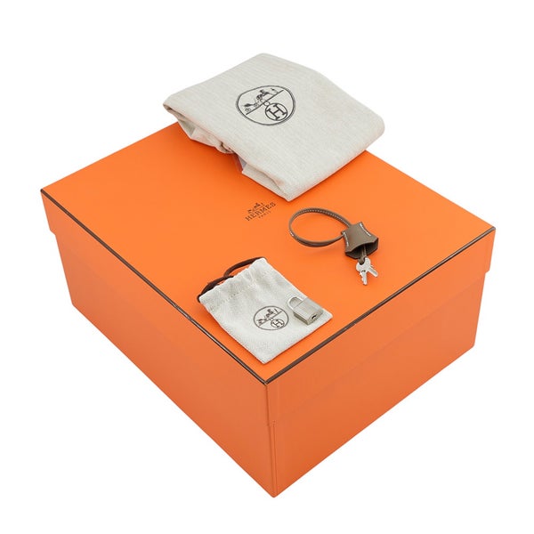 エルメス バーキン30 エトゥープ/シルバー金具 エプソン B刻印 HERMES Birkin ハンドバッグ
