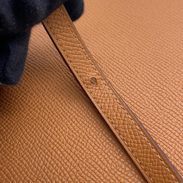 エルメス ケリー マルチポケット トゥーゴー ポーチ ゴールド/ゴールド金具 エプソン K刻印 HERMES