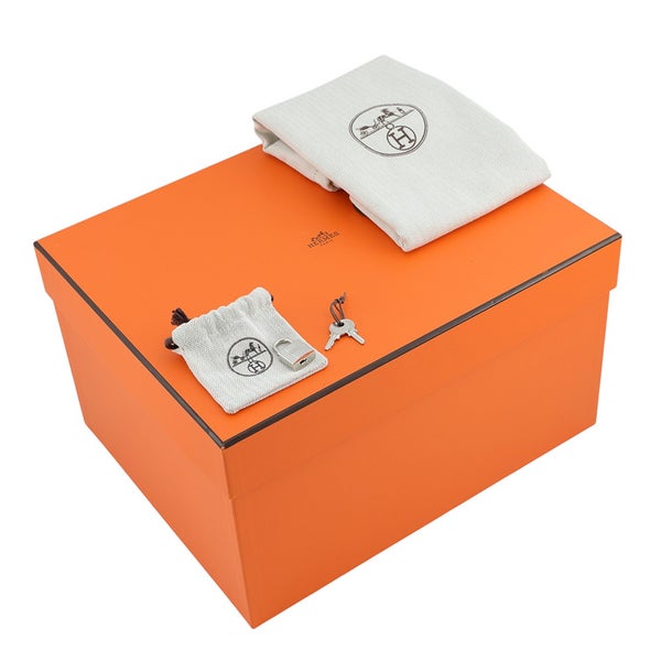 エルメス ハンドバッグ ピコタンロックMM ブラック/シルバー金具 トリヨンクレマンス W刻印 HERMES 黒