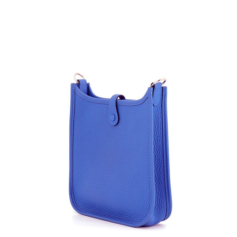 エルメス ショルダーバッグ エブリンTPM 111cm アマゾン ブルーゼリージュ/シルバー金具 トリヨンクレマンス U刻印 HERMES