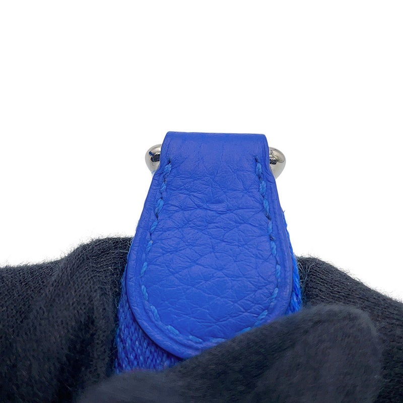エルメス ショルダーバッグ エブリンTPM 111cm アマゾン ブルーゼリージュ/シルバー金具 トリヨンクレマンス U刻印 HERMES