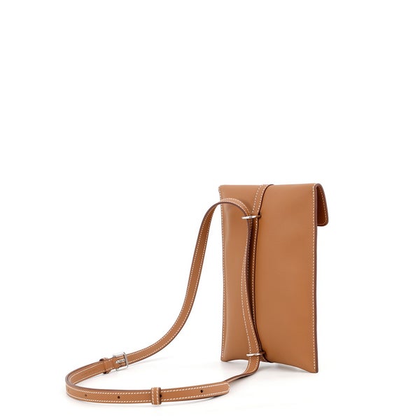エルメス ショルダーバッグ グレナン トゥーゴー ゴールド/シルバー金具 スイフト K刻印 HERMES