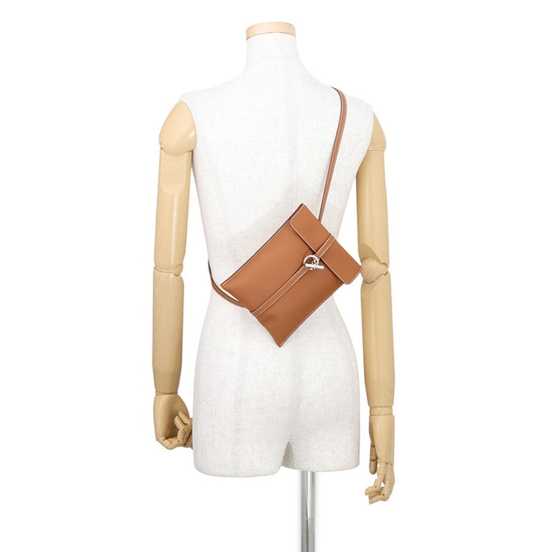 エルメス ショルダーバッグ グレナン トゥーゴー ゴールド/シルバー金具 スイフト K刻印 HERMES