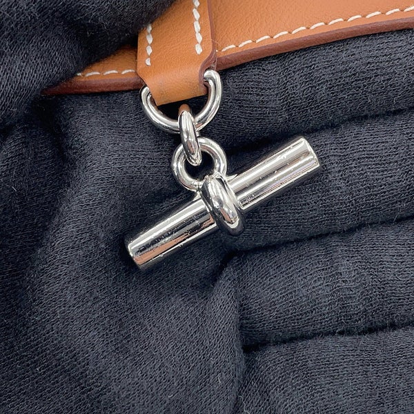 エルメス ショルダーバッグ グレナン トゥーゴー ゴールド/シルバー金具 スイフト K刻印 HERMES