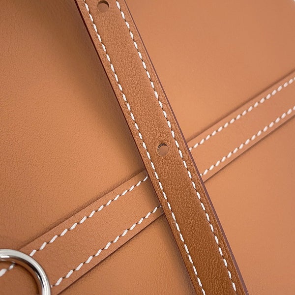 エルメス ショルダーバッグ グレナン トゥーゴー ゴールド/シルバー金具 スイフト K刻印 HERMES