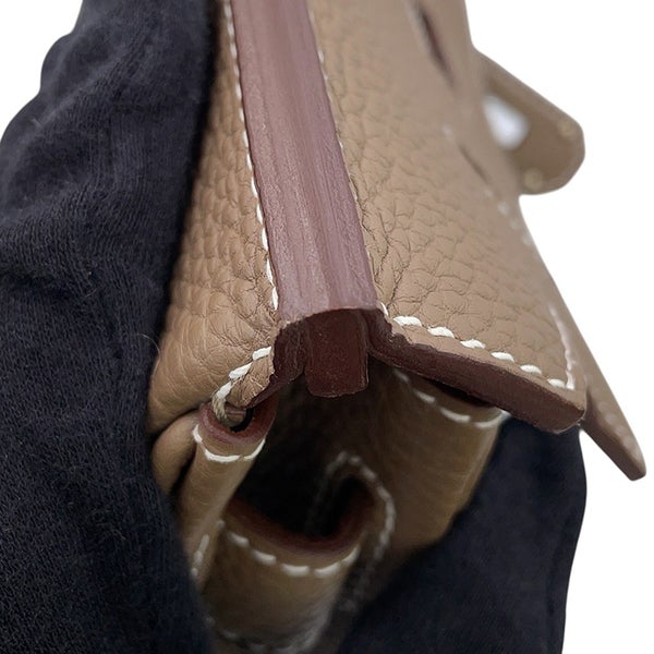 エルメス ボディバッグ ケリー アッカドPM エトゥープ/シルバー金具 トゴ K刻印 HERMES メンズ