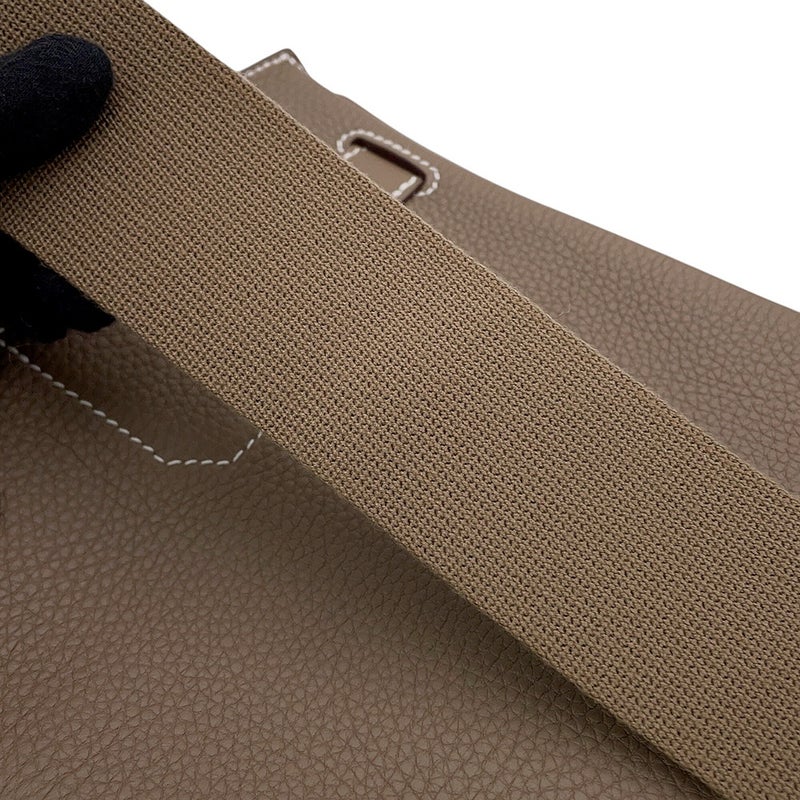 エルメス ボディバッグ ケリー アッカドPM エトゥープ/シルバー金具 トゴ K刻印 HERMES メンズ