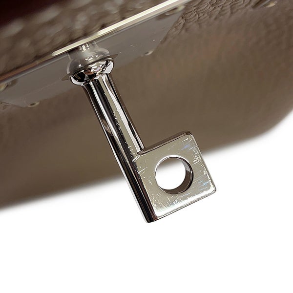 エルメス ボディバッグ ケリー アッカドPM エトゥープ/シルバー金具 トゴ K刻印 HERMES メンズ