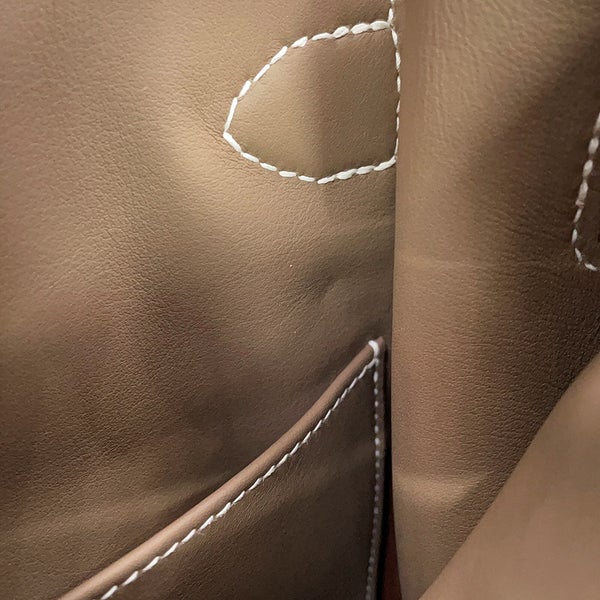 エルメス ボディバッグ ケリー アッカドPM エトゥープ/シルバー金具 トゴ K刻印 HERMES メンズ