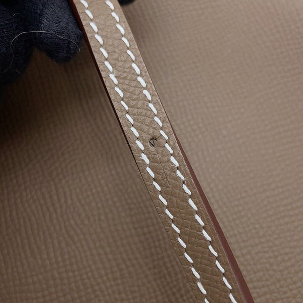 エルメス ショルダーバッグ プティットコース エトゥープ/シルバー金具 エプソン K刻印 ボディバッグ