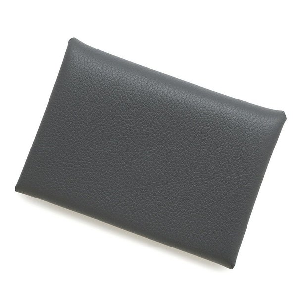 エルメス コインケース カルヴィ デュオ アルドワーズ/シルバー金具 エバーカラー W刻印 財布