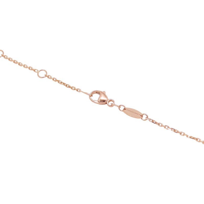ショーメ ネックレス ジュ ドゥ リアン ハーモニー ペンダント SM スモール オニキス/ダイヤ 10P 計0.06ct K18PG 084426