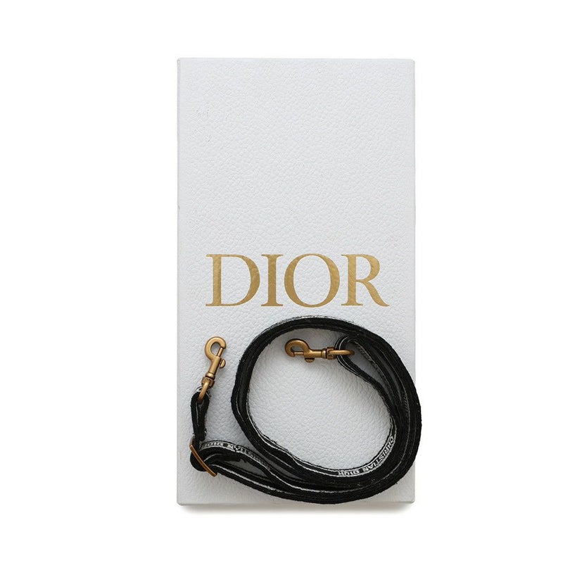 クリスチャン・ディオール ハンドバッグ ブックトートミニ フラワー バーティカル キャンバス Christian Dior 2wayショルダー 黒