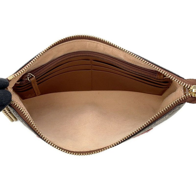 グッチ ハンドバッグ GGスプリーム ホリデーコレクション バタフライ チェーンポーチ PVC 456866 GUCCI 蝶