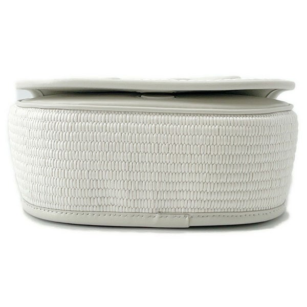 セリーヌ ショルダーバッグ トリオンフ ラフィア 198262EBL.01WW CELINE カゴバッグ 白