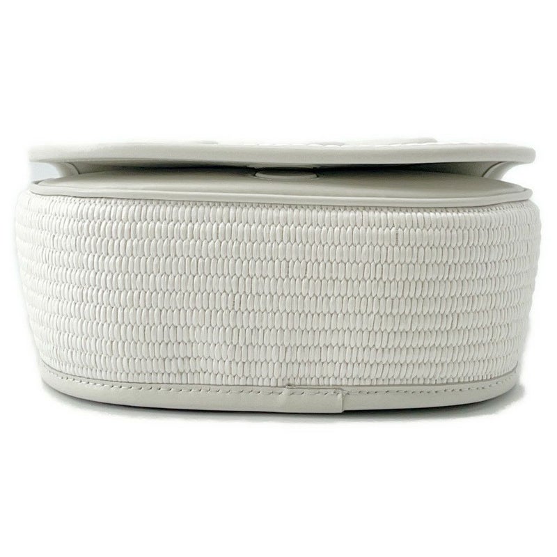 セリーヌ ショルダーバッグ トリオンフ ラフィア 198262EBL.01WW CELINE カゴバッグ 白