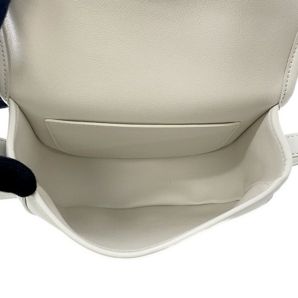 セリーヌ ショルダーバッグ トリオンフ ラフィア 198262EBL.01WW CELINE カゴバッグ 白