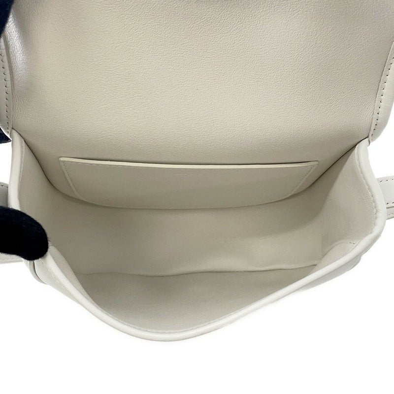 セリーヌ ショルダーバッグ トリオンフ ラフィア 198262EBL.01WW CELINE カゴバッグ 白