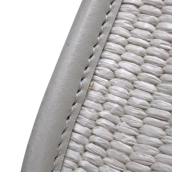 セリーヌ ショルダーバッグ トリオンフ ラフィア 198262EBL.01WW CELINE カゴバッグ 白