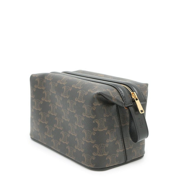 セリーヌ ポーチ トリオンフ トイレットポーチ PVC 10D502BTB 38NO CELINE 小物入れ