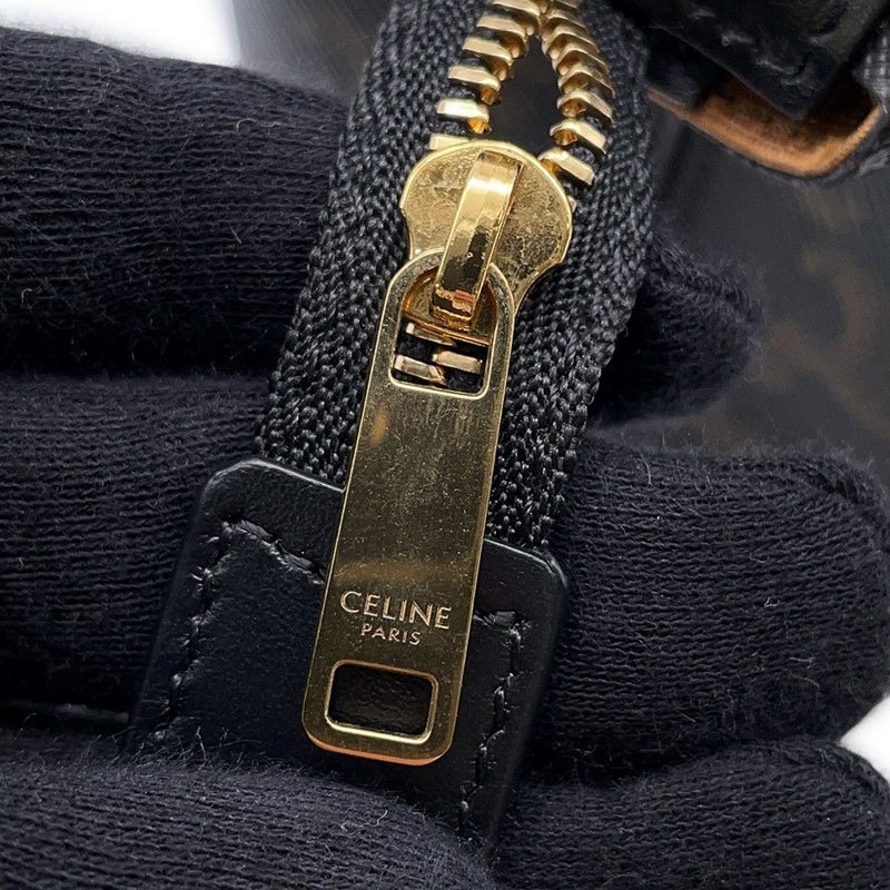 セリーヌ ポーチ トリオンフ トイレットポーチ PVC 10D502BTB 38NO CELINE 小物入れ